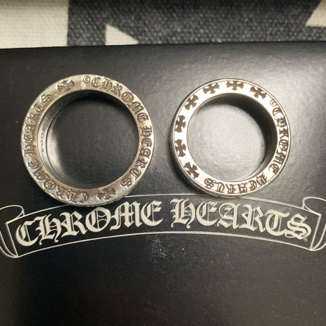 Chrome Hearts(クロムハーツ)のクロムハーツ　フォーエバーリング　ペア　2個セット メンズのアクセサリー(リング(指輪))の商品写真