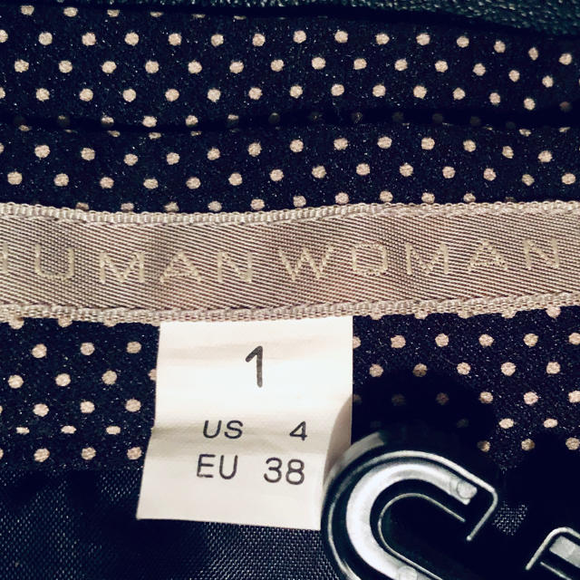 HUMAN WOMAN ヒューマンウーマン プリーツスカート