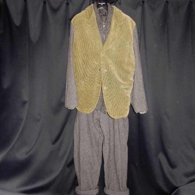 新品】22aw 色っぽ コムデギャルソンオムプリュス 縮絨ジャケット 新品】22aw 色っぽ コムデギャルソンオムプリュス 縮絨ジャケット