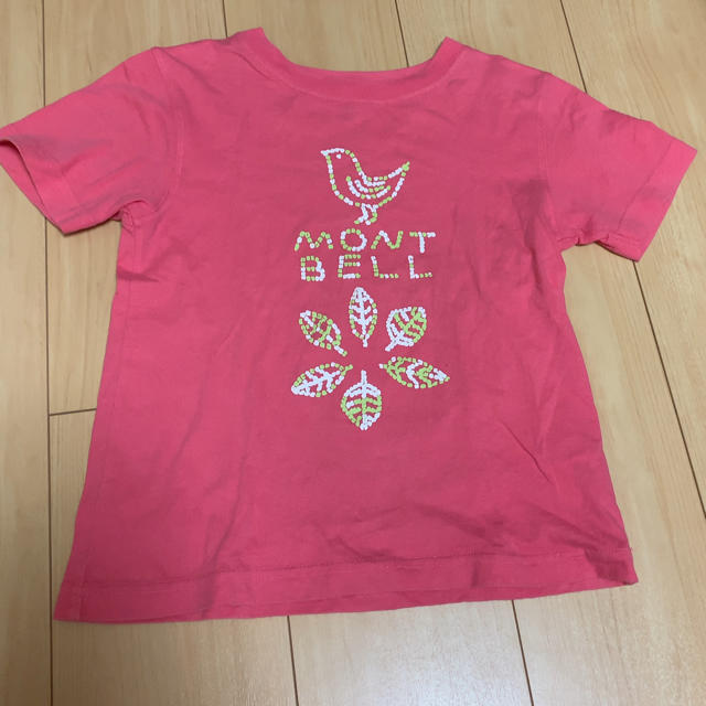 mont bell(モンベル)のモンベル mont-bell Tシャツサイズ120 キッズ/ベビー/マタニティのキッズ服女の子用(90cm~)(Tシャツ/カットソー)の商品写真