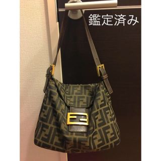 フェンディ(FENDI)の✿ユカさま専用✿　FENDI バッグ　マンマバケット　ズッカ柄　ヴィンテージ(ショルダーバッグ)