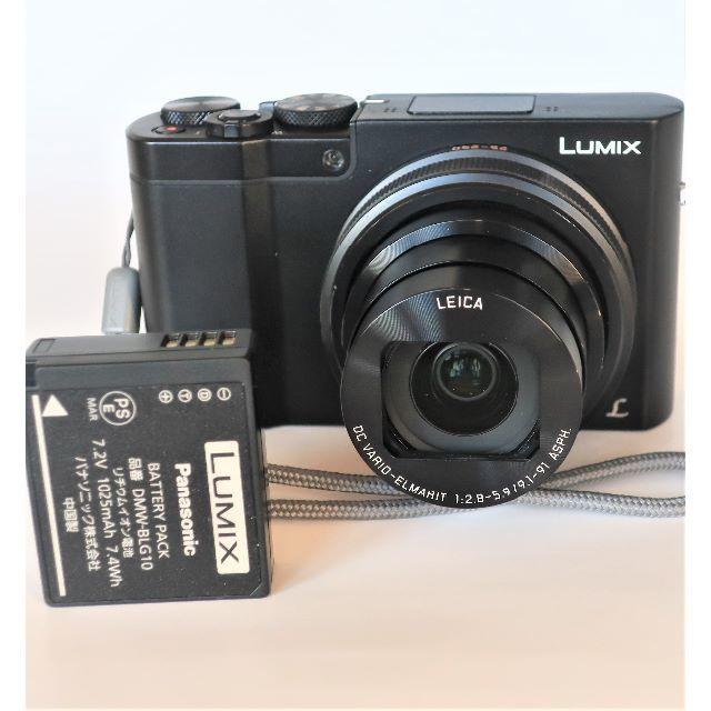 美品 Panasonic DMC-TX1-K  4K対応ＳＤカード付