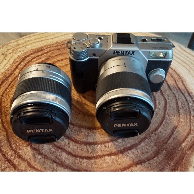 PENTAX(ペンタックス)の中古  Q10  デジタルカメラ  ダブルズームキット スマホ/家電/カメラのカメラ(ミラーレス一眼)の商品写真