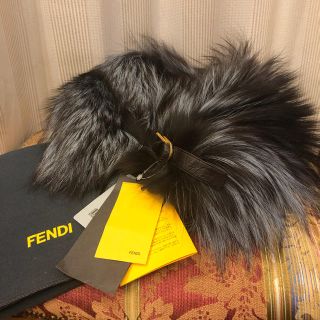 フェンディ(FENDI)のFENDI フォックスファーティペット(マフラー/ショール)