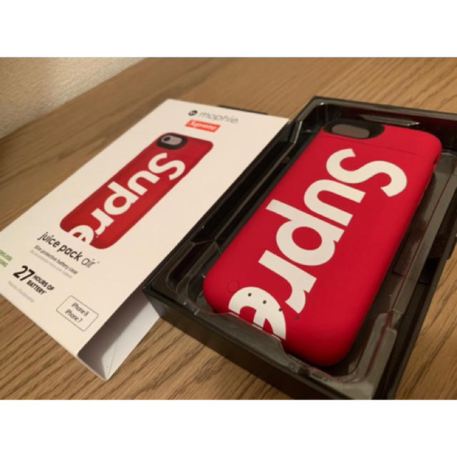 新品！supreme iphone 7 8 juice pack air ケース