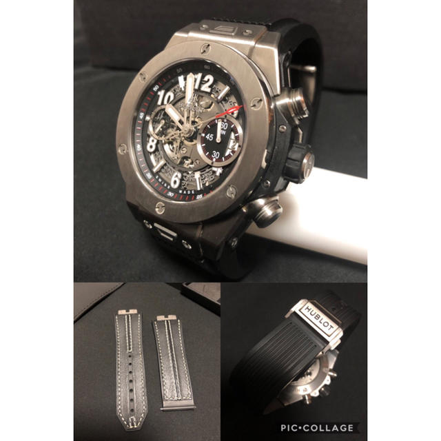 HUBLOT(ウブロ)のウブロ ビッグバン ウニコ チタン メンズの時計(腕時計(デジタル))の商品写真