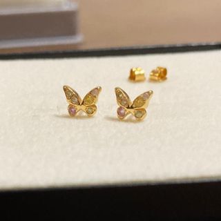 スタージュエリー(STAR JEWELRY)のPAPTIMUS様 専用 スタージュエリー k18 バタフライ ピアス　パピヨン(ピアス)