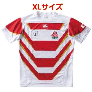 カンタベリー(CANTERBURY)のXLサイズ RWC2019 ジャパン レプリカ ホームジャージ〔4〕(ラグビー)