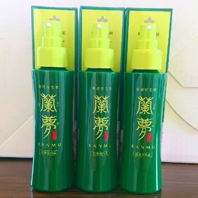 蘭夢 育毛剤 3本セット 600円お得 | tradexautomotive.com