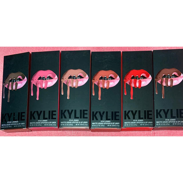 あす楽 交換無料 Kylie Cosmetics 6セット♡日本未発売♡新品 リップ