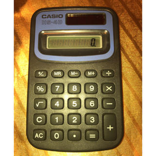 カシオ(CASIO)のCASIO ソーラー電卓(オフィス用品一般)