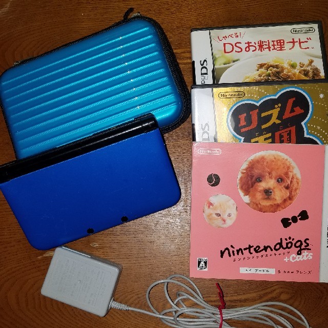 ニンテンドー3DS　LL　ブルー☓ブラック　ソフト3本セット