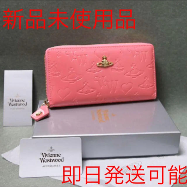 ヴィヴィアン エナメル 長財布 PINK - blackoutdominicana.com