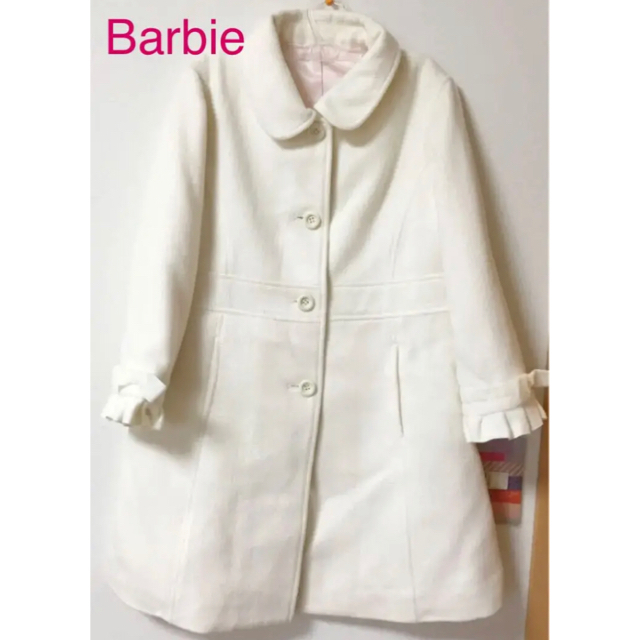 Barbie(バービー)のバービーコート120 キッズ/ベビー/マタニティのキッズ服女の子用(90cm~)(コート)の商品写真