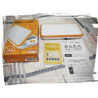 ニンテンドー2DS(ニンテンドー2DS)のNewニンテンドー2DS LL　ホワイト×オレンジ(携帯用ゲーム機本体)