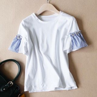 チェスティ(Chesty)のチェスティ 今期 ビジュー シャツ(Tシャツ(半袖/袖なし))