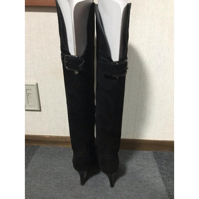 Diana ロングブーツ/ ダイアナ 黒 22.5cm 美品 - ブーツ