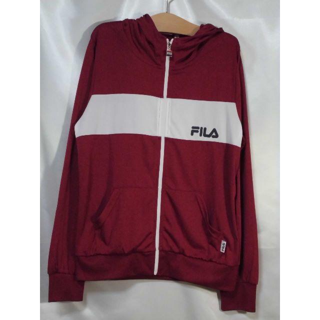 FILA(フィラ)の☆★☆ＦＩＬＡ★速乾・スポーツジャケット【150cm】あずき キッズ/ベビー/マタニティのキッズ服男の子用(90cm~)(カーディガン)の商品写真