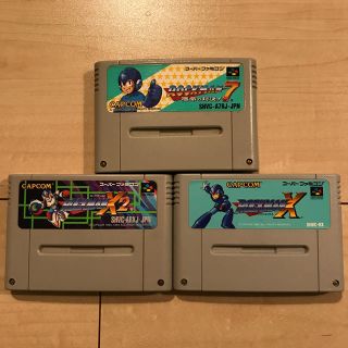 カプコン(CAPCOM)のロックマン 7 X X2 SFC スーパーファミコンソフト(家庭用ゲームソフト)