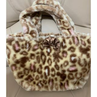 ルートート(ROOTOTE)のルートート　ボア手提げバッグ美品！(トートバッグ)