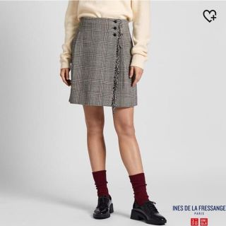 ユニクロ(UNIQLO)のイネス フリンジミニスカート(ミニスカート)