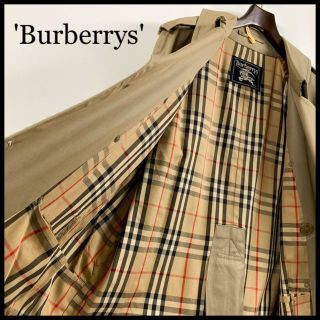 バーバリー(BURBERRY)のBURBERRY バーバリー トレンチコート メンズ クリーニング済 ベルト付(トレンチコート)