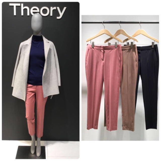 美品　theory クロップドパンツ