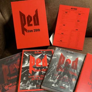 ●DA PUMP 20th Red DVD 7枚組2016-2017初回限定盤(ミュージック)