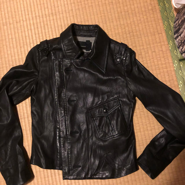 BLACK GOLD(ブラックゴールド)の【美品】DIESEL BLACK GOLD革ジャン ライダース レディース レディースのジャケット/アウター(ライダースジャケット)の商品写真