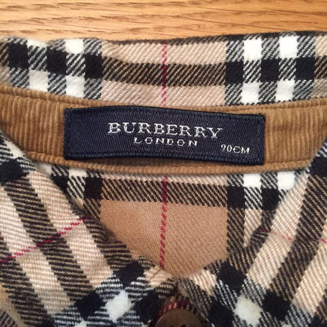 BURBERRY(バーバリー)の【美品】バーバリー♡シャツ 90 キッズ/ベビー/マタニティのキッズ服女の子用(90cm~)(ブラウス)の商品写真