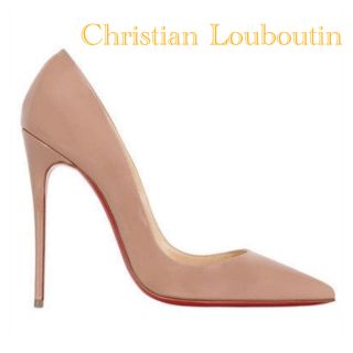 クリスチャンルブタン(Christian Louboutin)の【新品 未使用】クリスチャンルブタン★SO KATE★NUDE 38(ハイヒール/パンプス)