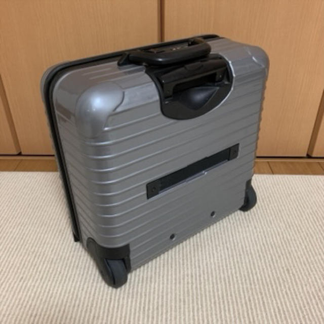 廃版希少☆人気☆リモワ ルフトハンザ サルサ 28L 2輪 シルバー