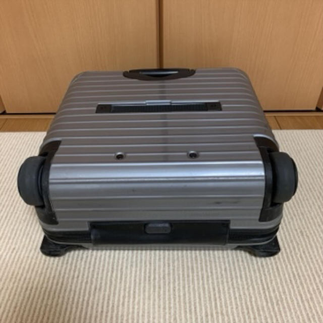 廃版希少☆人気☆リモワ ルフトハンザ サルサ 28L 2輪 シルバー