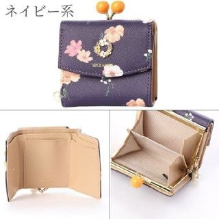 ミッシュマッシュ(MISCH MASCH)の新品未使用 MISCH MASCH デイシー 花柄がま口三つ折り財布(財布)