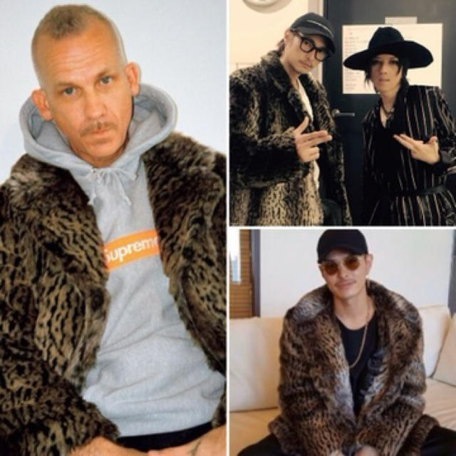 Supreme Schott Faux Fur Peacoat Leopard 【上品】 www.gold-and-wood.com