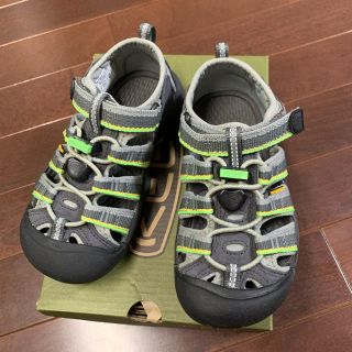 キーン(KEEN)のほぼ新品 KEEN キッズ 水陸両用 NEWPORT H2 18cm(スニーカー)