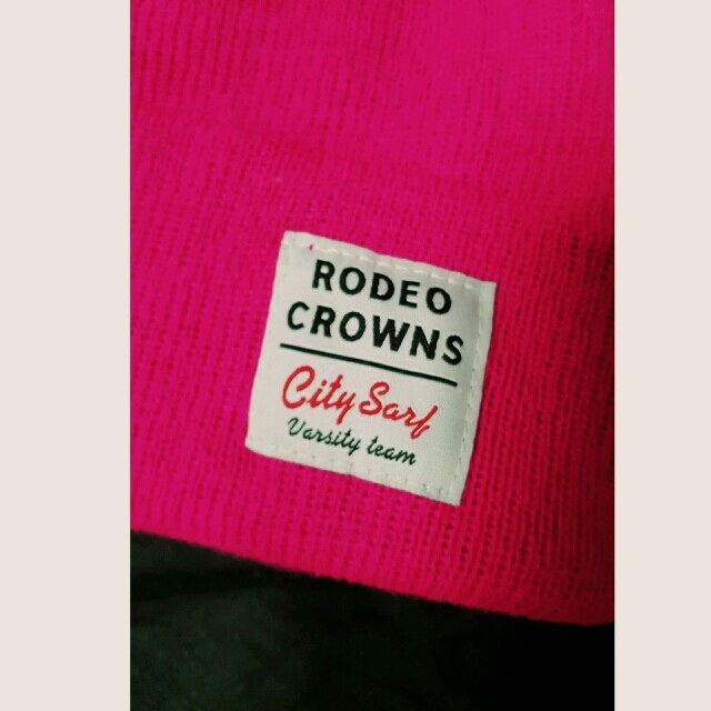 RODEO CROWNS(ロデオクラウンズ)のRODEO:ニット帽 レディースの帽子(ニット帽/ビーニー)の商品写真