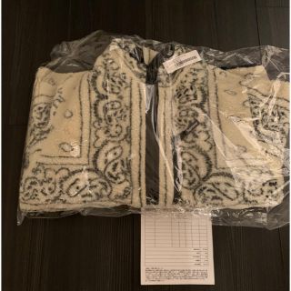 シュプリーム(Supreme)のSupreme bandana fleece jacket tan M(その他)