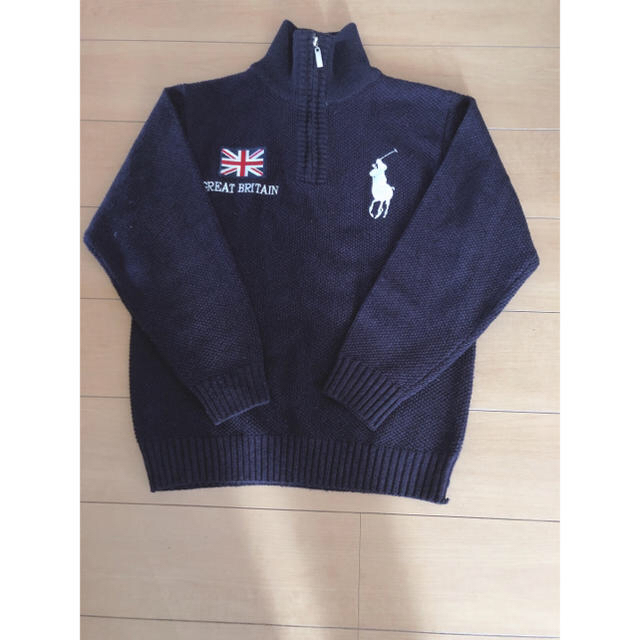 POLO RALPH LAUREN(ポロラルフローレン)のビッグポロ　ラルフローレン　ニット メンズのトップス(ニット/セーター)の商品写真