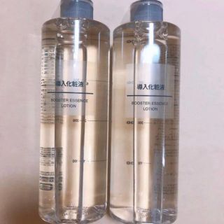 ムジルシリョウヒン(MUJI (無印良品))の無印良品 導入液 導入化粧液 400ml 2本(ブースター/導入液)