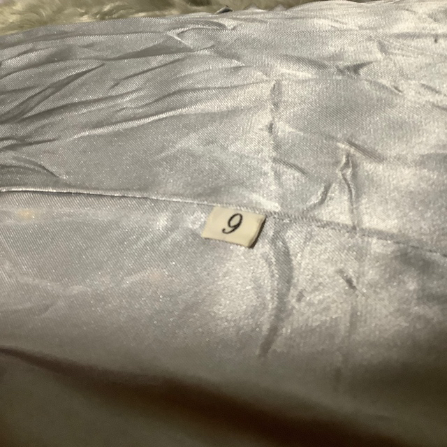 ロッティーニの毛皮コート（ラム、シルバーグレー、両サイドと内側ポケット付き) 5