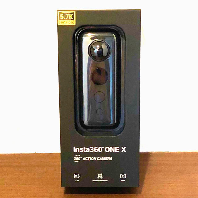 新品保証付 Insta360 one x 5.7K 超高画質動画 手ブレ補正機能