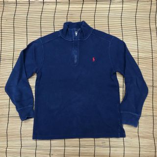 Ralph Lauren【150】無地 長袖 ハーフZIP スウェット(その他)