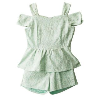 オフショルセットアップ(チュニック)