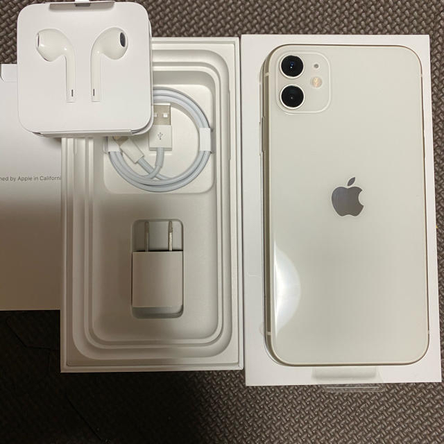 iPhone11 128GB White ホワイト SIMフリー au版 白色