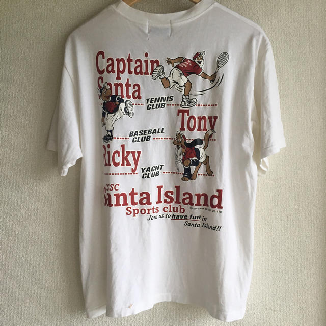 CAPTAIN SANTA(キャプテンサンタ)のCaptain Santa キャプテンサンタ デザイン プリント Tシャツ 白 メンズのトップス(Tシャツ/カットソー(半袖/袖なし))の商品写真