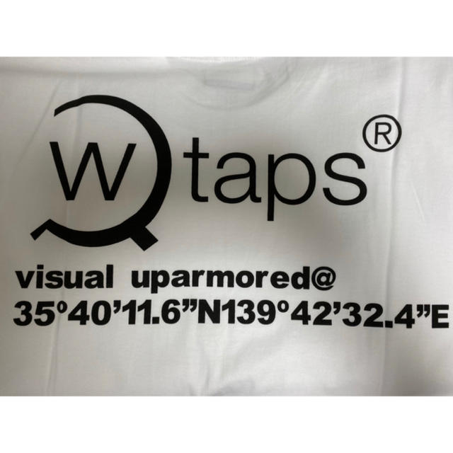 W)taps(ダブルタップス)のWTAPS WHITE XLサイズ 2019AW AXE SCREEN TEE メンズのトップス(Tシャツ/カットソー(半袖/袖なし))の商品写真