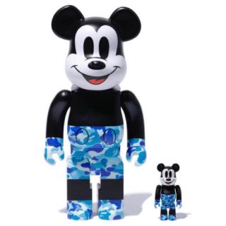 アベイシングエイプ(A BATHING APE)の2つセット　BE@RBRICK BAPE MICKEY MOUSE 400% (その他)