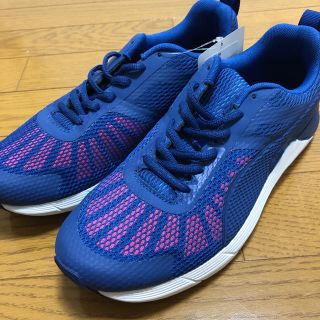 プーマ(PUMA)のPUMA(ブルー/ピンク)【Lady’s/ 24.5新品】(スニーカー)