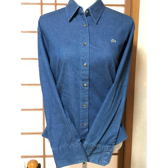 LACOSTE(ラコステ)のラコステ デニムシャツ  レディースのトップス(シャツ/ブラウス(長袖/七分))の商品写真